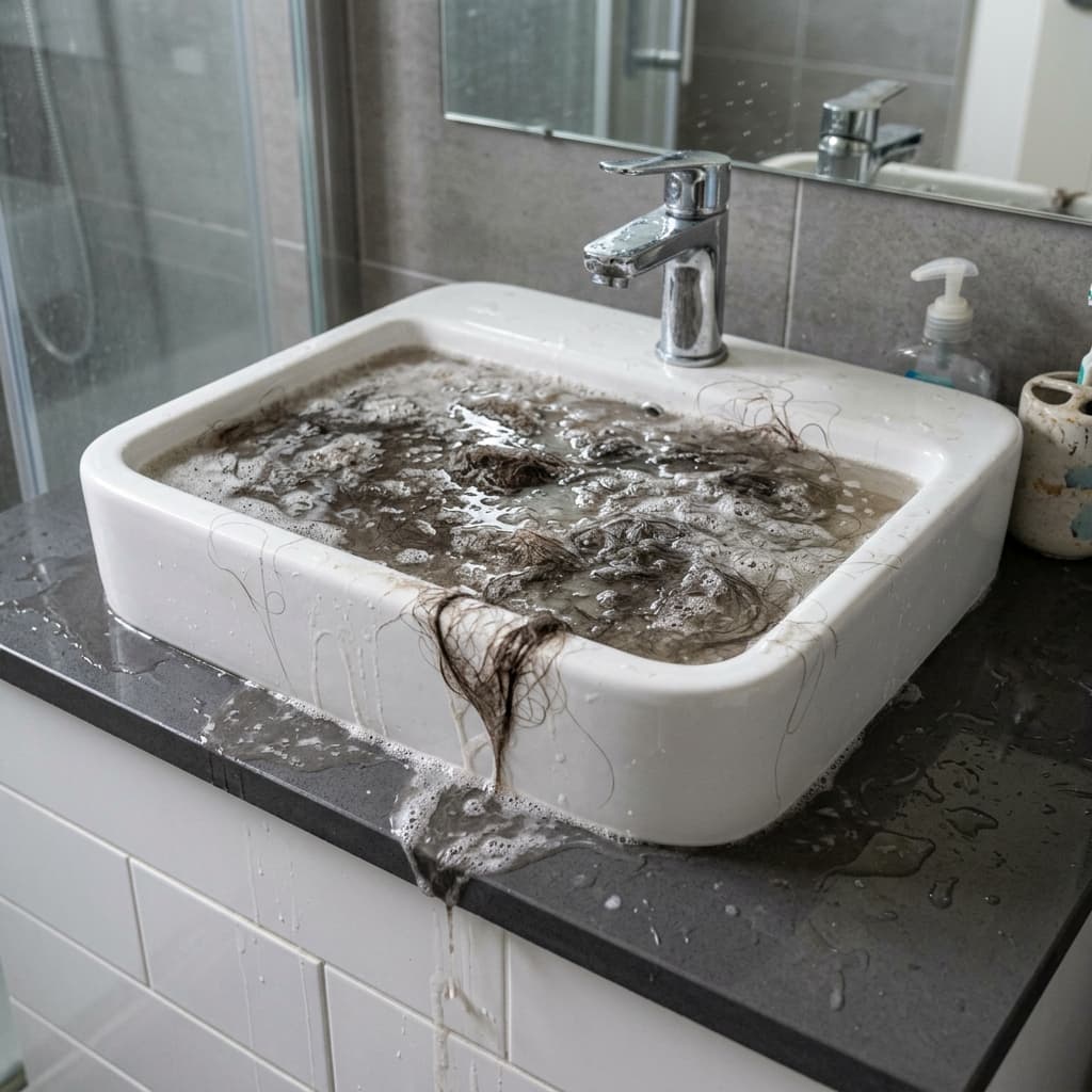 Lavabo Neden Sık Sık Tıkanır? (Banyo ve Mutfak) - Tam Tesisat Blog