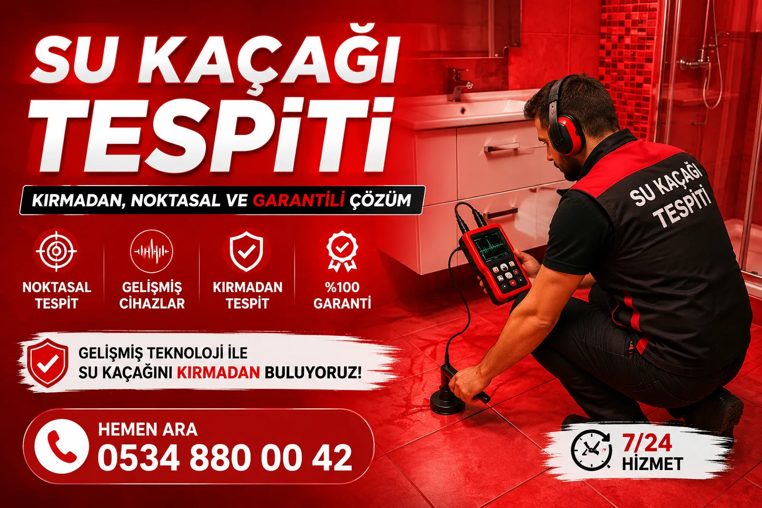 Su Kaçağı Tespiti Fiyatları
