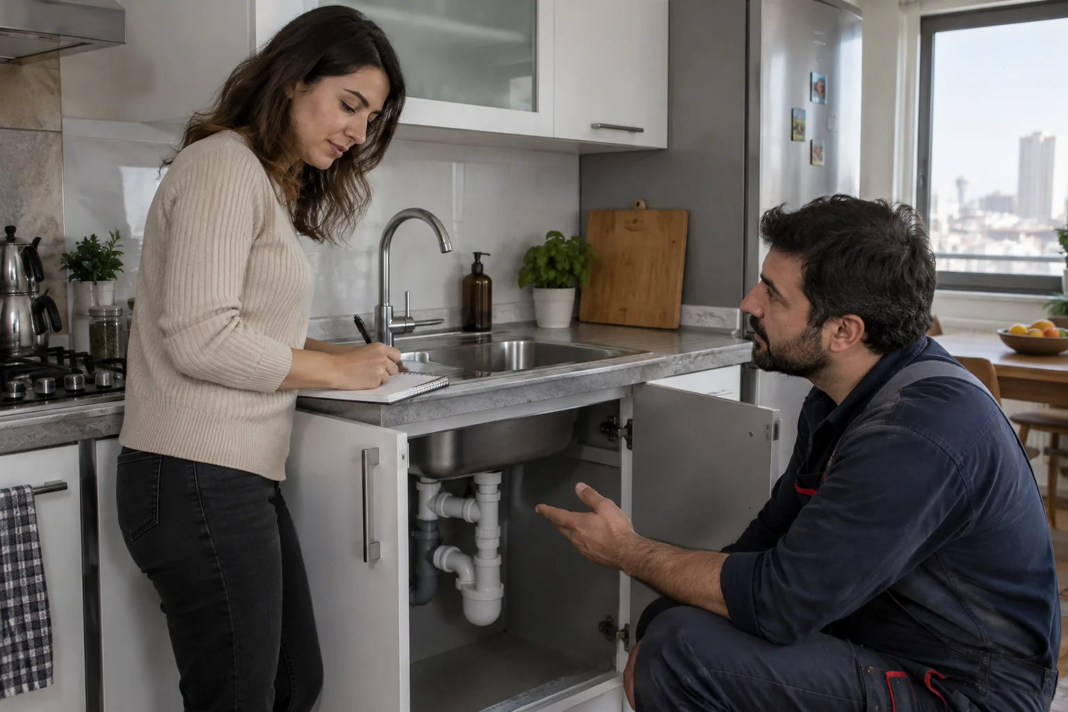 Evye kokusunun kullanım koşullarını not eden kullanıcı