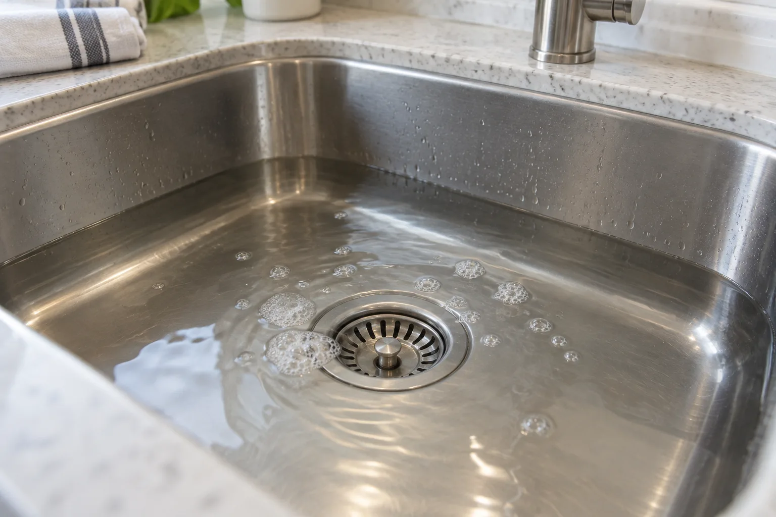 Lavabo İçinde Hava Kabarcığı Neden Olur?